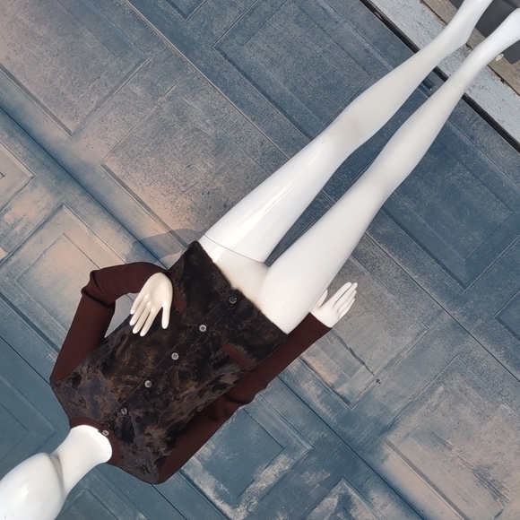 Adrienne Vittadini Ladies Luxury Pure Wool Front Placket Cardigan Sweater - Picture 9 of 17